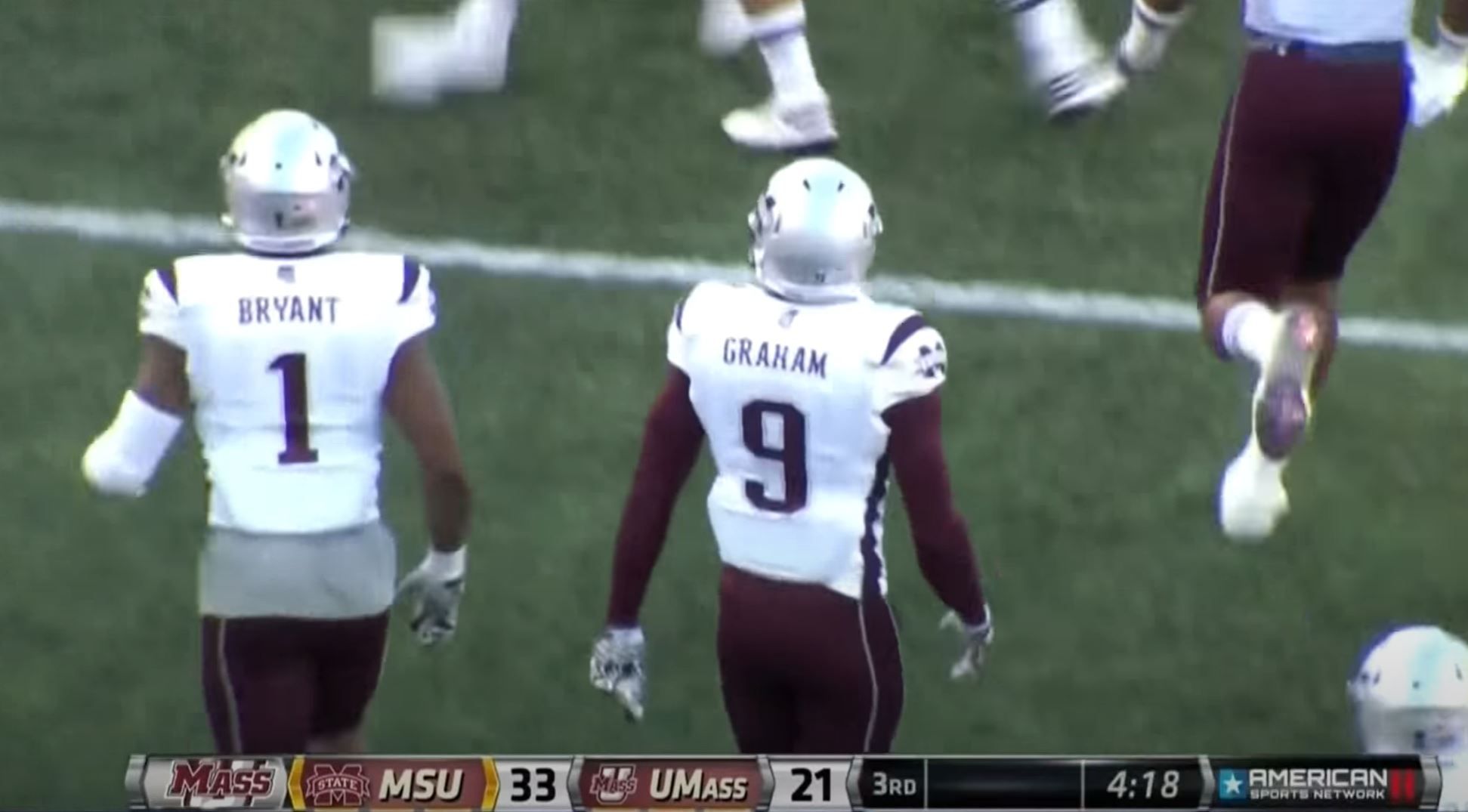 The time Mississippi State wore New England Patriots uniforms