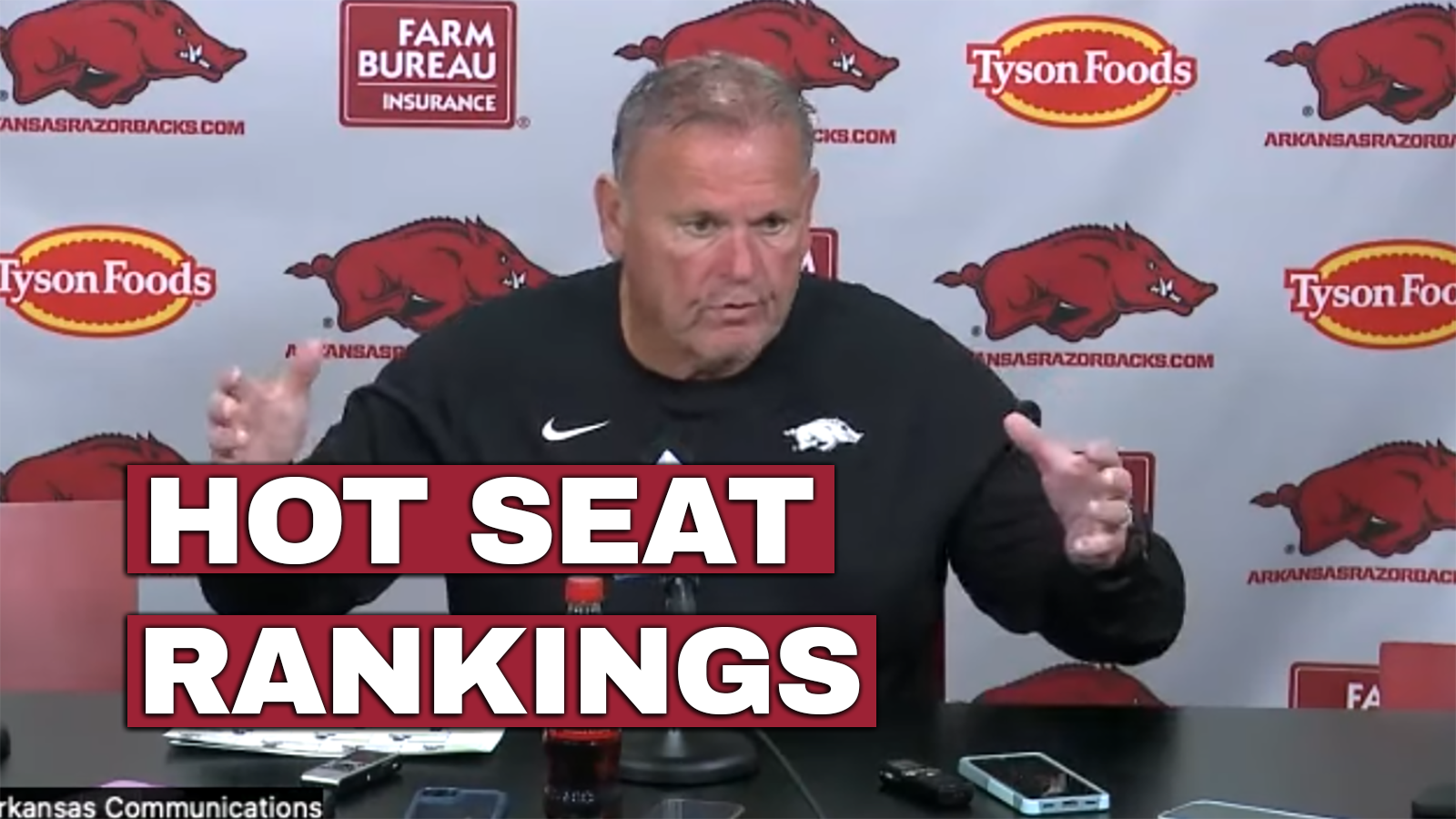 Hot Seat Rankings: This hog is COOKED