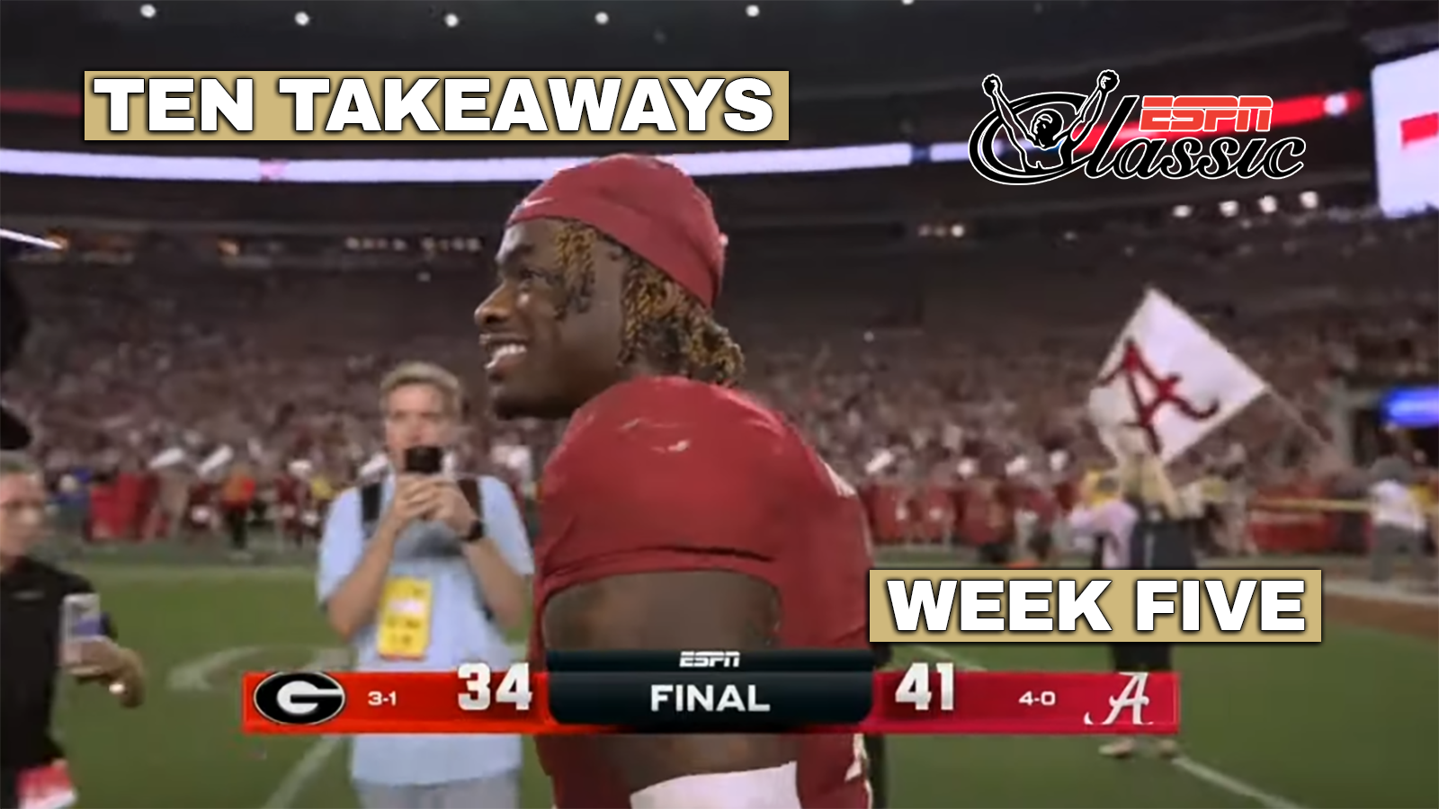 10 Takeaways: Week Five