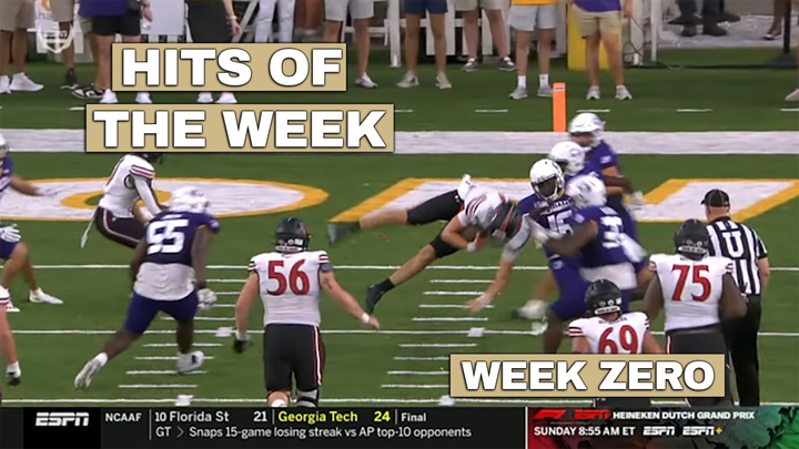 Video: CFB Hits of the Week - Week Zero