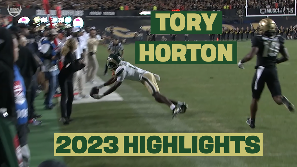 Video: Colorado State WR Tory Horton's 2023 Highlights